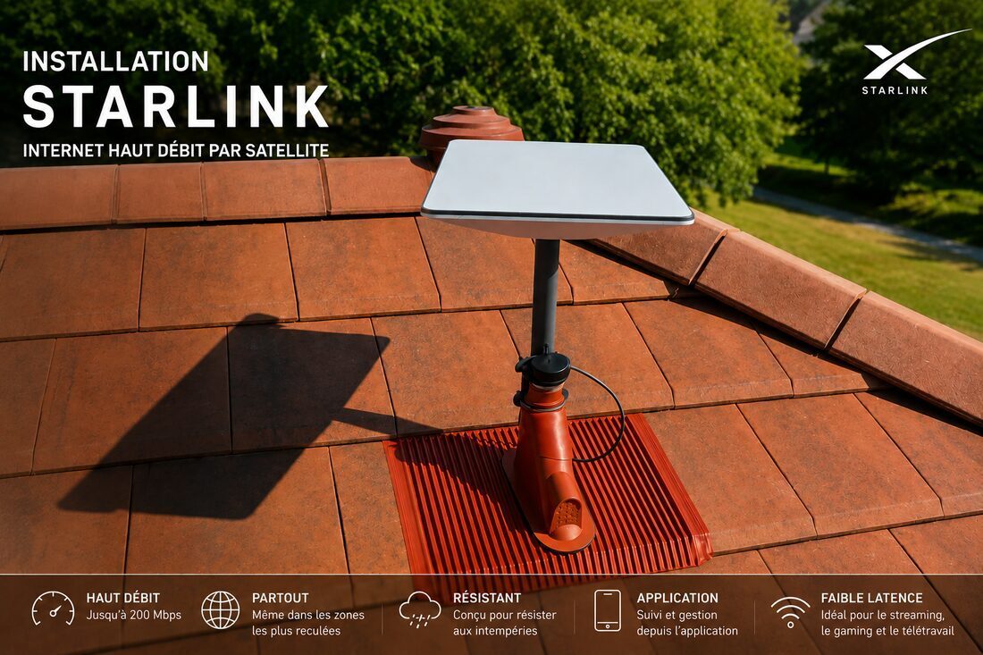 Vente & installation Starlink