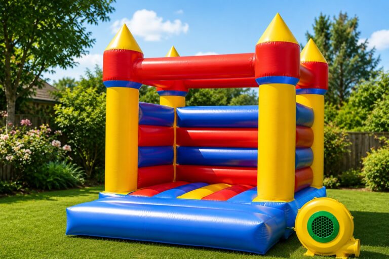Château gonflable 3 x 3 m à louer pour un anniversaire