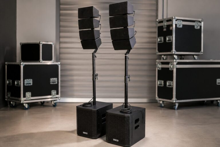 Sonorisation LA-212 820 W à louer avec micro